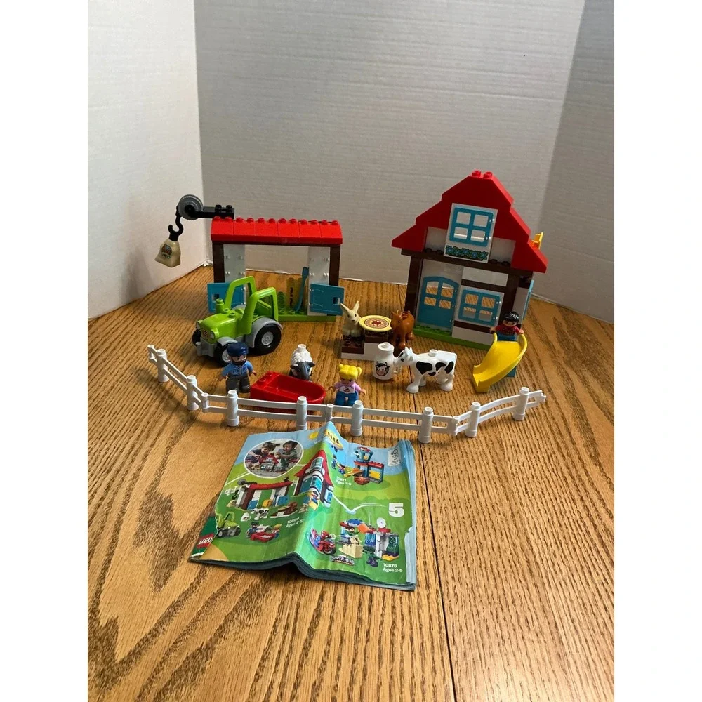 LEGO Duplo Town Farm Adventures 10869 Building Set with Tractor and Animals